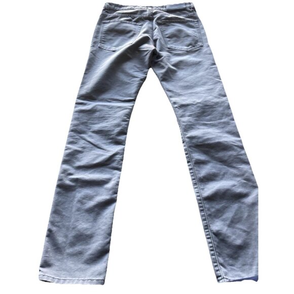 Hugo Boss Silver Gray Trousers Chinos Mens Casual W30 L32 Straight Pants - Picture 7 of 16